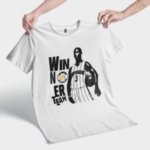T-shirt CP3 Chris Paul. Équipe gagnante. T-shirt blanc par Slamdunk Green 150943