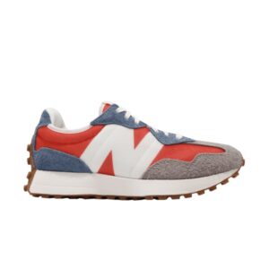 New Balance 327 Baskets Bleu Blaze Foncé Blanc MS327SFC