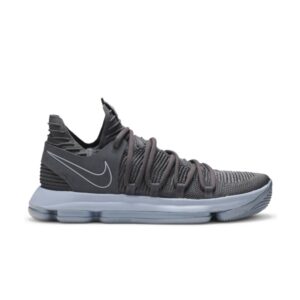 Nike KD 10 Baskets Gris Foncé Rouge 897815 005