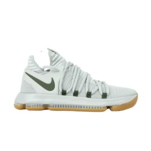Nike KD 10 Baskets Gris Pâle Noir AV4899 027