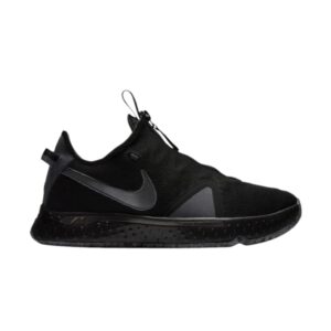 Nike PG 4 Noir Métallisé Gris Foncé Baskets CD5079 005/CD5082 005
