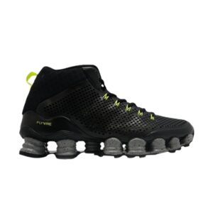 Nike Shox TLX Mid SP Noir Argent Volt Blanc 677737 007