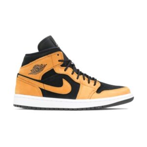 Femme Air Jordan 1 Mid SE Desert Ochre Blanc DB5453 700