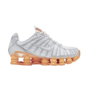 Baskets Wmns Nike Shox TL Platine Orange Blanc AR3566 101