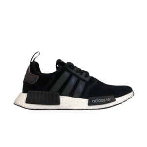 Baskets adidas NMD_R1 J Noir Brillant Bleu Blanc F97579