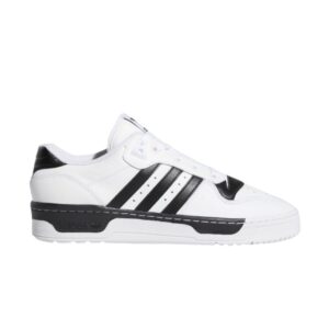 adidas Rivalry Low Cloud Blanc Core Noir Rayures EG8062