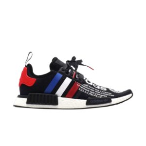 Baskets atmos x adidas NMD_R1 Noir Rouge FV8428