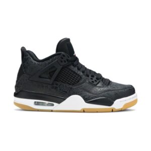 Air Jordan 4 Retro Laser Noir Gomme GS Baskets Marron CI2970 001