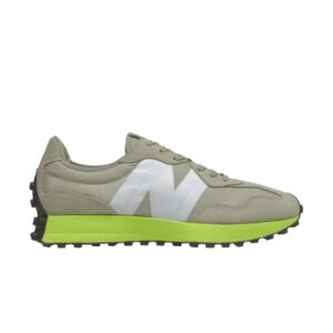 New Balance 327 Baskets Gris Chêne Citron Slush MS327CPA