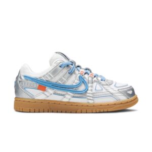 Off-White x Nike Rubber Dunk University Bleu PS Baskets Noir CW7410 100