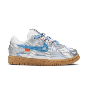 Baskets Off-White x Nike Rubber Dunk University Blue TD CW7444 100