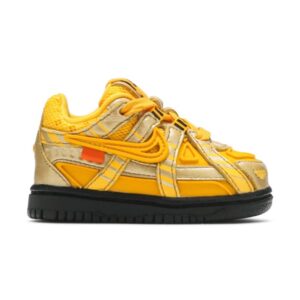 Baskets Off-White x Nike Rubber Dunk University Gold TD CW7444 700