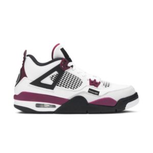 Baskets Paris Saint-Germain x Air Jordan 4 Retro Bordeaux GS CZ6509 100