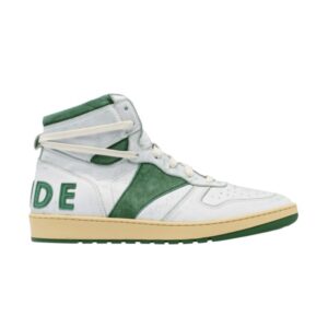 Baskets Rhude Rhecess High Skyline – Blanc Vert RHU07FOM22003