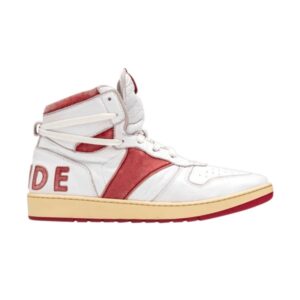 Baskets Rhude Rhecess Hautes Blanc Rouge RHU08PF20119
