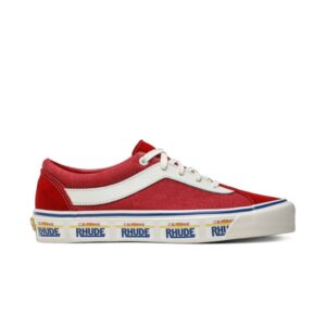 Baskets Rhude x Vans Bold Ni California Plate – Rouge VN0A3WLPTHE1