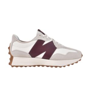 Baskets Wmns New Balance 327 Blanc Rouge Foncé WS327KA