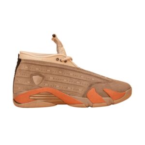 CLOT x Air Jordan 14 Retro Low Sepia Stone Baskets Blanc 164769