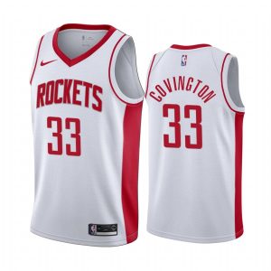 Maillot de basket-ball 2019-20 Houston Rockets # 33 Robert Covington Association Edition Maillot Swingman blanc 166454