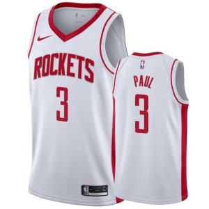 Maillot de basket-ball 2019-20 Houston Rockets # 3 Chris Paul Association Edition Maillot Swingman blanc 166518