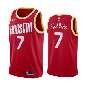 2020-21 Houston Rockets # 4 Victor Oladipo Classic Edition Maillot Swingman rouge Maillot de basket-ball 166290