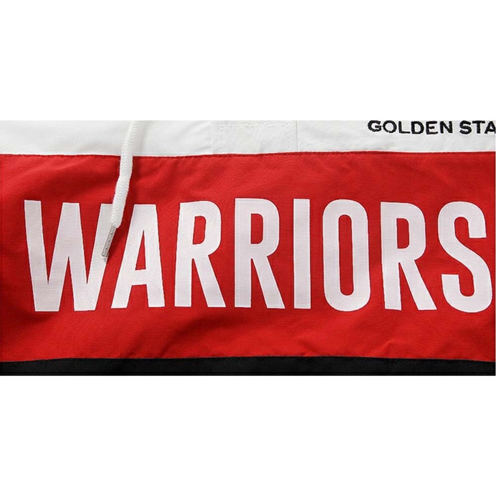Anorak 2020 Golden State Warriors Noir Blanc Anorak Homme noir et blanc 193JP352P00