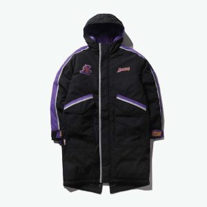 Doudoune 2020 Los Angeles Lakers Doudoune noire unisexe noir 173957