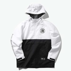 Anorak 2020 Toronto Raptors Noir Blanc Anorak Homme Argent 172058