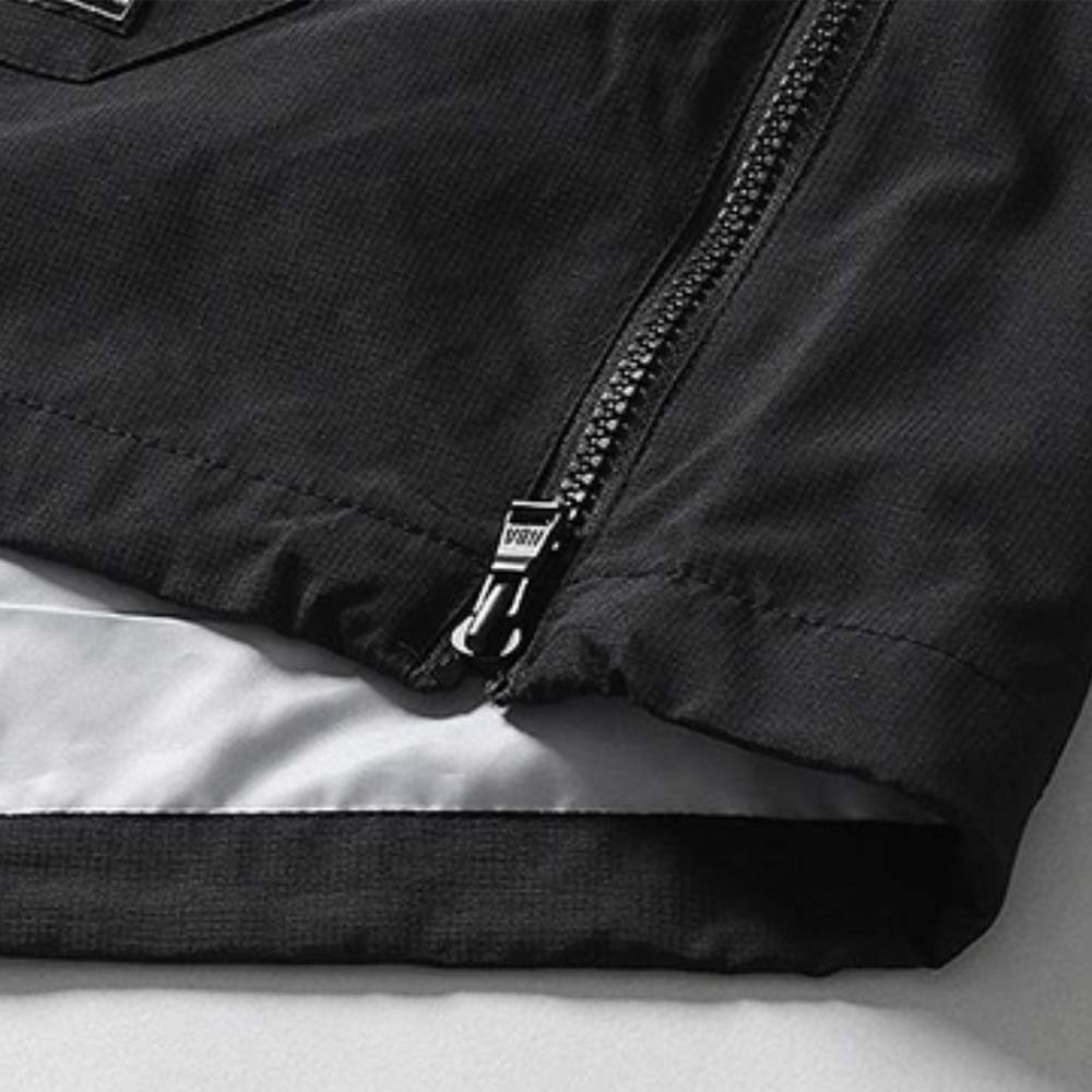 Anorak 2020 Toronto Raptors Noir Blanc Anorak Homme Argent 172058