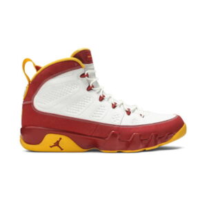Air Jordan 9 Retro Bentley Crawfish Ellis Baskets Blanc/Foncé Cayenne-Unvrsty Or 175093