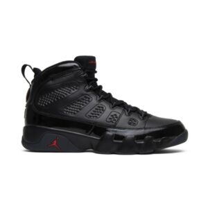 Air Jordan 9 Retro Bred Patent Baskets Noir/Anthracite-Université Rouge 302370 014