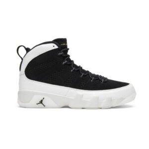 Baskets Air Jordan 9 Retro City of Flight Noir/Blanc sommet-Or métallique-Noir 173633