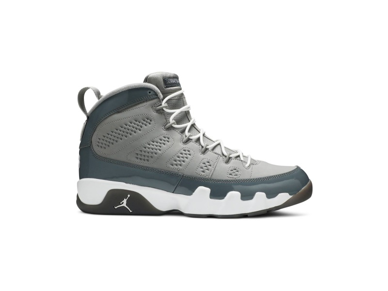 Air Jordan 9 Retro Cool Grey 2012 Gris moyen/Blanc-Gris froid 302370 015