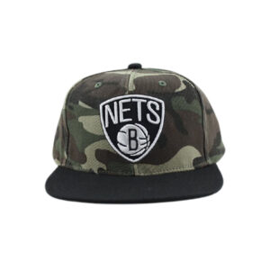 Casquette de baseball Camo Paintbrush Snapback Brooklyn Nets camouflage 169850