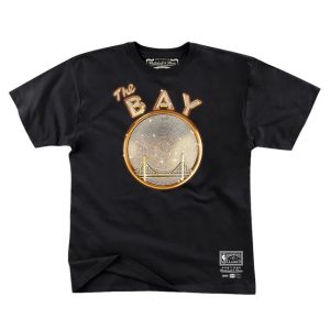 T-shirt Mitchell & Ness x E-40 x Golden State Warriors noir 175065