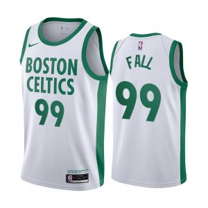 Maillot Swingman blanc Boston Celtics #99 Tacko Fall City Edition 2020-21 170434