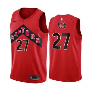 Maillot de basket-ball 2020-21 Toronto Raptors # 27 Alex Len Icon Edition Maillot Swingman rouge 169579