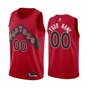 Maillot de basket-ball 2020-21 Toronto Raptors #00 Maillot Swingman rouge édition icône personnalisée 169659