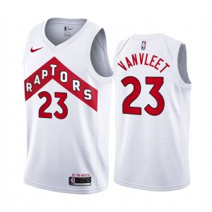 Maillot de basket-ball 2020-21 Toronto Raptors # 23 Fred VanVleet Association Edition Blanc Swingman Jersey Blanc 169219
