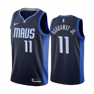 Maillot de basket-ball Dallas Mavericks #11 Tim Hardaway Jr. 2020-21. Maillot Swingman bleu marine édition gagnée 171496