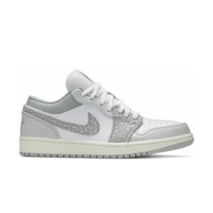 Air Jordan 1 Low Premium Baskets à imprimé éléphant DH4269 100