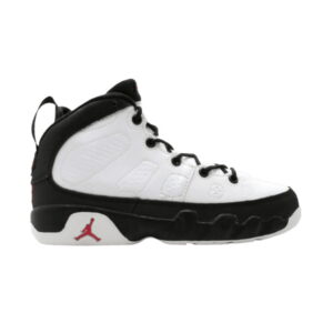 Air Jordan 9 Retro 3/4 Hi PS Noir Light Olive Blanc/Noir-True Rouge 302360 101