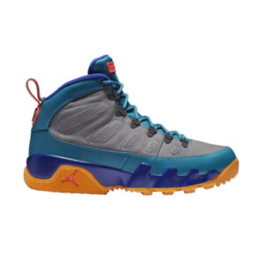 Air Jordan 9 Retro Boot NRG Vert Abyss Gris 177061