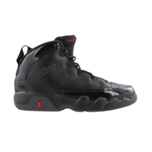 Air Jordan 9 Retro Bred Patent PS Baskets Noir/Université Rouge 401811 014