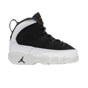 Air Jordan 9 Retro City of Flight TD Noir/Noir-Blanc sommet-Or métallique 401812 021