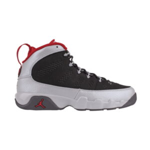 Air Jordan 9 Retro Johnny Kilroy GS Baskets Noir/Gym Rouge-Mtlc Platine 177523