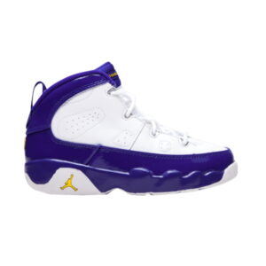 Air Jordan 9 Retro Kobe BT Baskets Blanc/Tour Jaune-Concord 401812 121401811 121