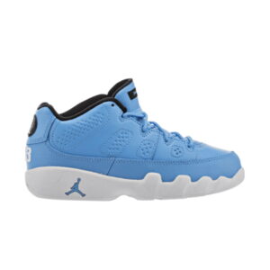 Air Jordan 9 Retro Low BP University Blue PS Baskets University Blue/University Bleu-Blanc-Bleu 183008