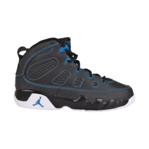 Air Jordan 9 Retro Photo Blue PS Baskets Noir/Blanc-Photo Bleu 401811 007