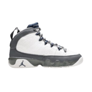 Air Jordan 9 Retro Blanc Flint Gris GS Baskets Violet 302359 141